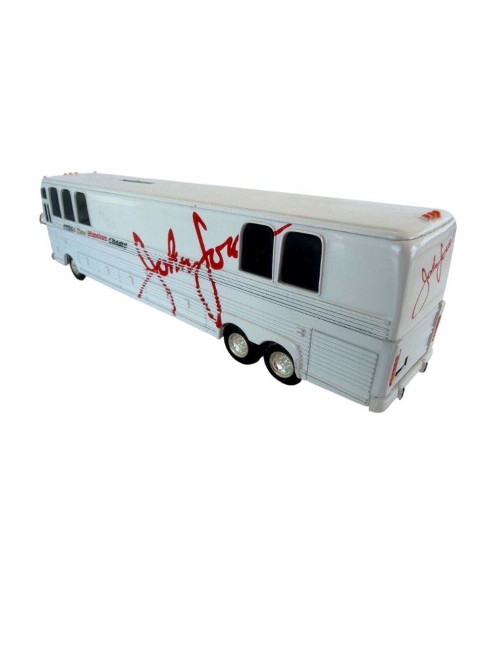 John Force Diecast Tour Bus Model Collectible 1:64 NASCAR Memorabilia w key - Picture 7 of 8